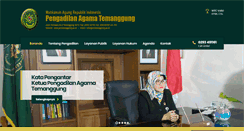 Desktop Screenshot of pa-temanggung.go.id